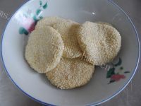 自制芝麻南瓜饼做法图解8)