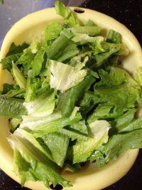 家常菜白灼油麦菜做法图解2)
