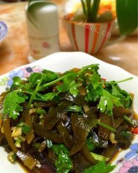 家常菜凉拌海带