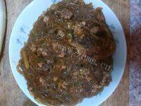 美味的肉沫粉条