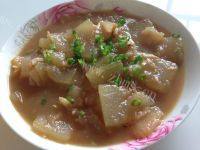家常菜虾皮焖冬瓜