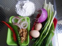 特色风味韩式海鲜葱饼做法图解1)