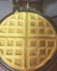 自己做的原味华夫饼