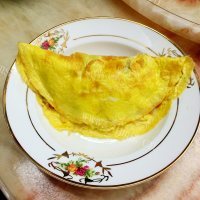 DIY蛋包饭做法图解6)