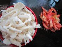 家常菜平菇炒肉片做法图解2)