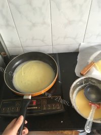 自制芒果千层蛋糕做法图解8)