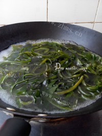 美味的海带烧粉丝做法图解5)