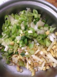 食欲满满的豆角猪肉饺子做法图解5)