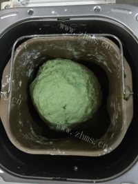 简单版菠菜馒头做法图解1)
