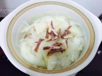美味的老黄瓜汤做法图解5)