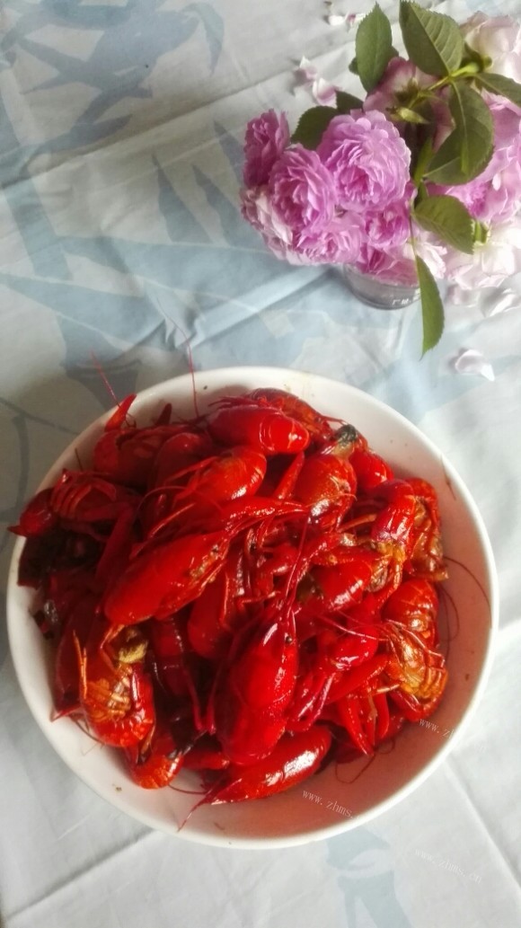 可口的香辣龙虾