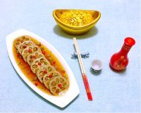 简单的蒸藕夹