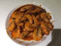 美味的油焖大虾