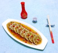 简单的蒸藕夹做法图解16)
