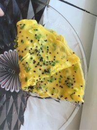 喷香的鸡蛋煎饼做法图解4)