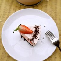 独特的草莓芝士蛋糕的做法图解十八