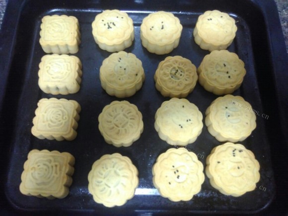 色香味俱全的自制月饼