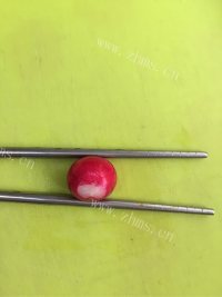 自制糖醋萝卜花做法图解5)