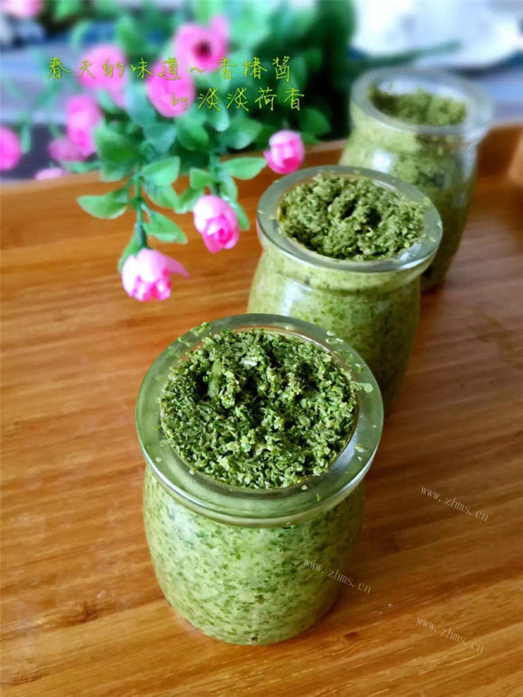 喷香的香椿酱