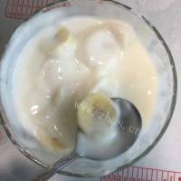 美食香蕉酸奶露做法图解5)
