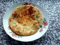 自制烫面葱油饼