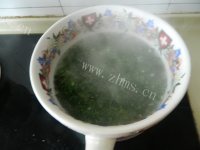 好吃的荠菜豆腐羹做法图解5)