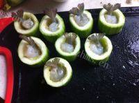 「手工美食」蒜蓉虾仁做法图解4)