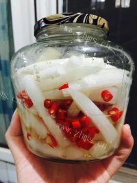 美味的爽口萝卜做法图解7)