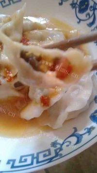 秘制西红柿木耳饺子做法图解6)