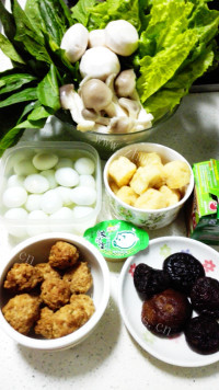 美味的蔬菜菌菇火锅做法图解1)