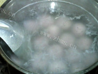 爱吃紫薯玫瑰芝麻汤圆做法图解12)