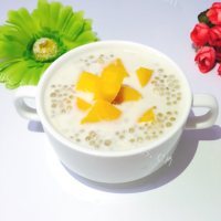 自制芒果西米露