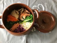 韩式石锅拌饭做法图解4)