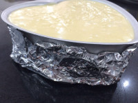 美味的奶油重芝士蛋糕做法图解9)