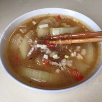 美味的冬瓜粉丝汤