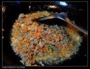 家常肉末蒸豆腐做法图解4)