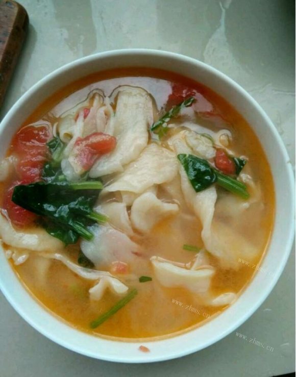 西红柿菠菜面
