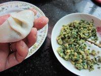 简单健康的韭菜鸡蛋饺子做法图解3)