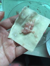 色香味浓的鲜肉小馄饨做法图解3)