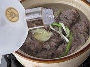 土豆炖羊肉做法图解5)