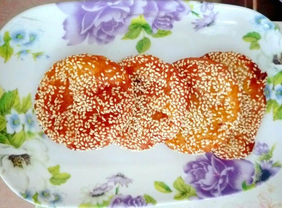热腾腾的南瓜饼