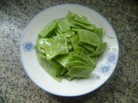 家常扁豆炒牛肉做法图解3)