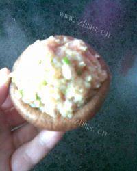 口感饱满的香菇酿肉做法图解4)