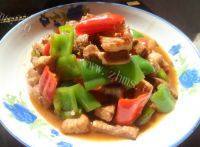 青红椒炒肉