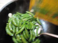 家常菜蒜香甜豆做法图解5)