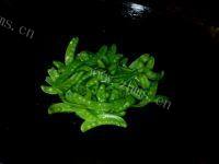 家常菜荷兰豆炒瘦肉做法图解4)