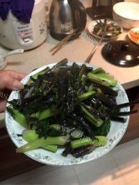 家常菜清炒菜苔