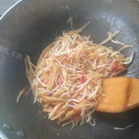 家常番茄炒面做法图解9)