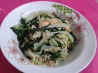 家常菜虾皮小白菜
