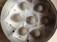 自制黑芝麻馒头做法图解7)